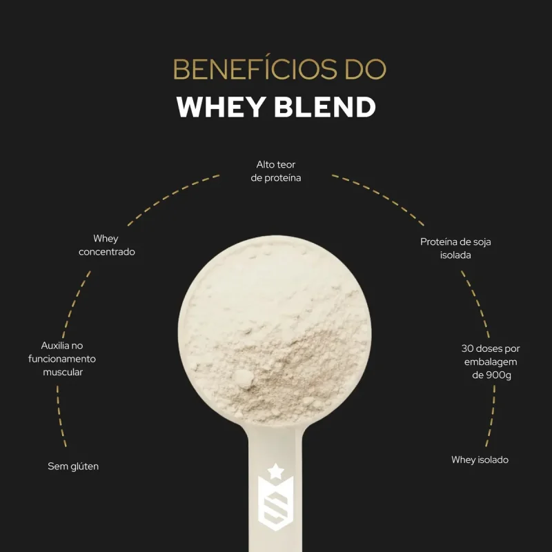 Whey Blend Protein Soldiers Nutrition Cookies 900g