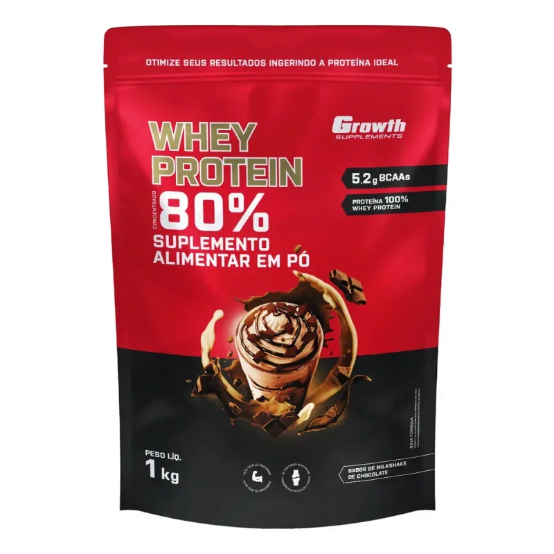 Whey Protein Concentrado 1kg Growth Supplements