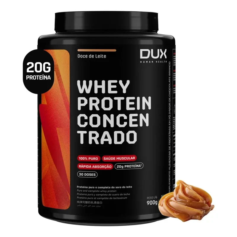 Whey Protein Concentrado Dux Doce de Leite 900g